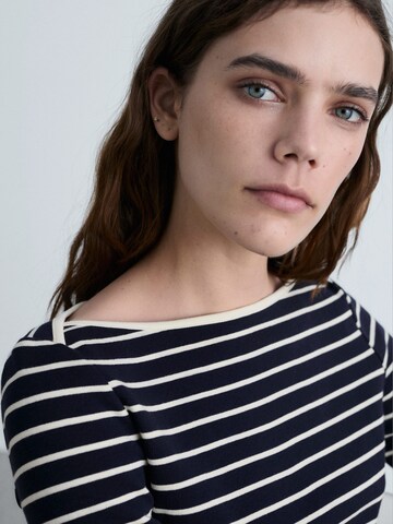 MANGO Shirt 'FRENCHI' in Blau