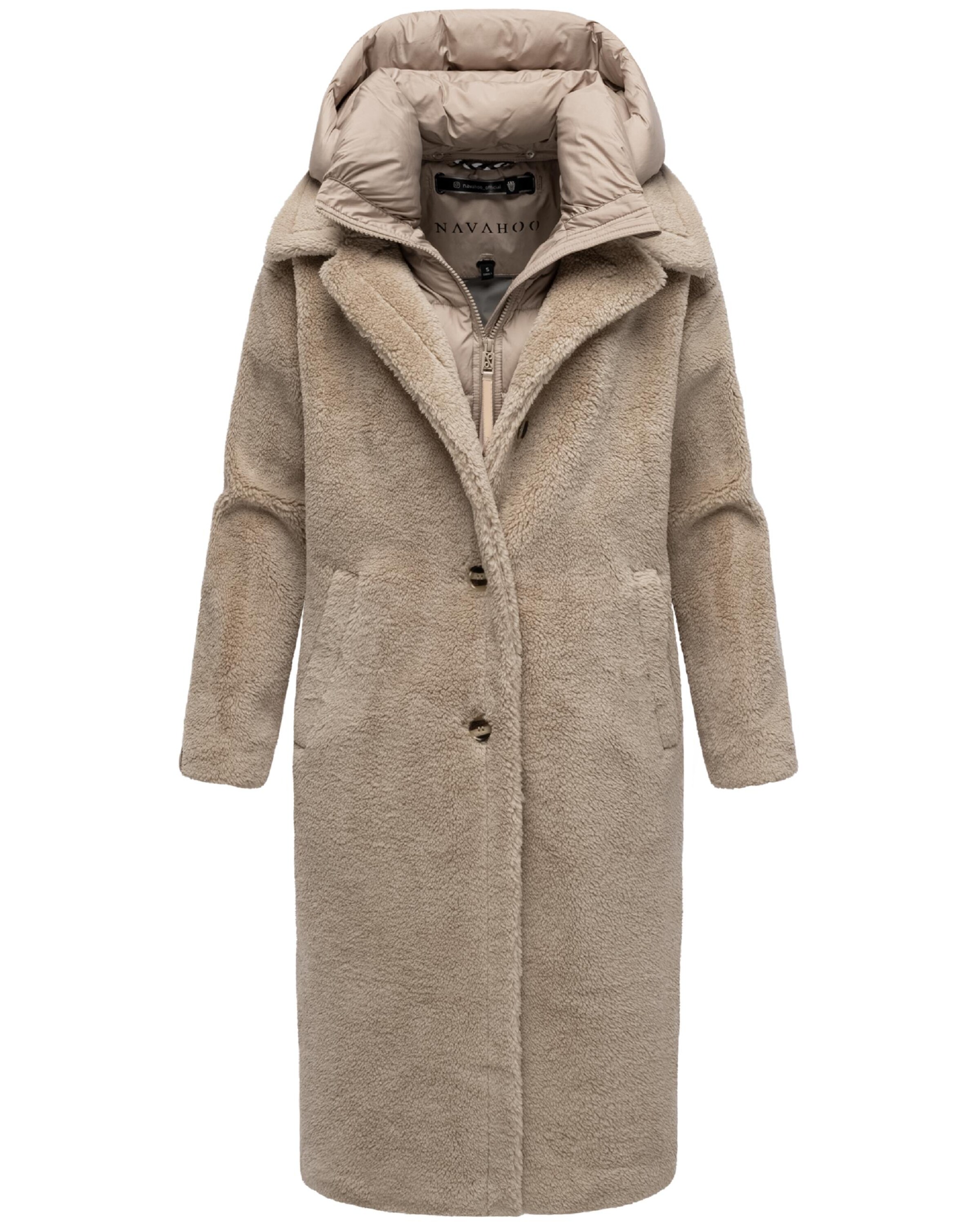 NAVAHOO Зимно палто в бежово