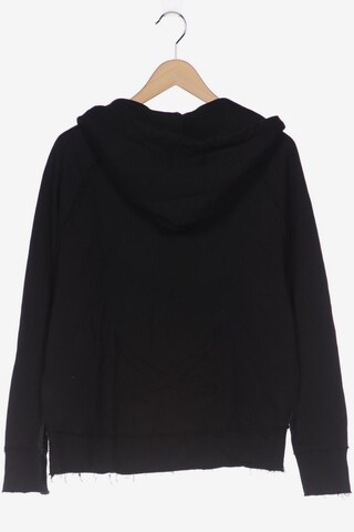 SANSIBAR Sweatshirt & Zip-Up Hoodie in S in Black
