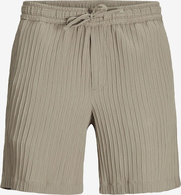 Pantalon Jack & Jones Junior en beige : devant