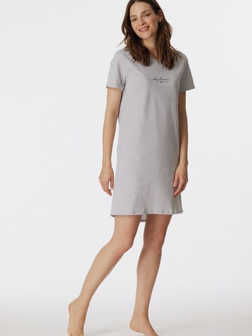 SCHIESSER Nightgown ' Casual Essentials ' in Grey