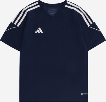 Regular T-Shirt fonctionnel 'Tiro 23 League' ADIDAS PERFORMANCE en bleu : devant