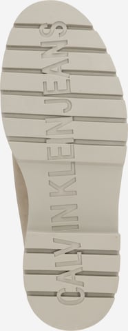 Calvin Klein Jeans Gležnarji z vezalkami | siva barva