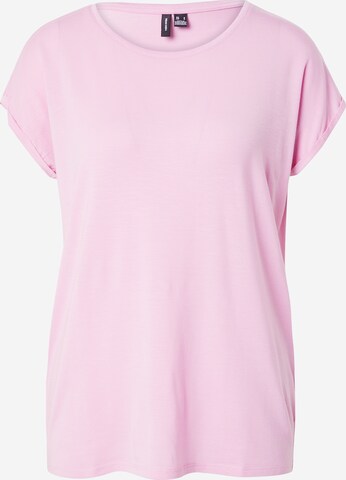 VERO MODA T-shirt 'AVA' i rosa: framsida