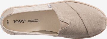 TOMS Espadryle w kolorze beżowy