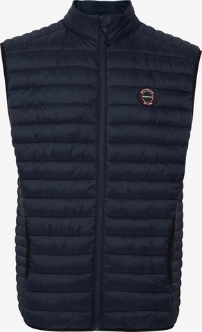 INDICODE JEANS Vest 'DAVIDE' in Blue: front