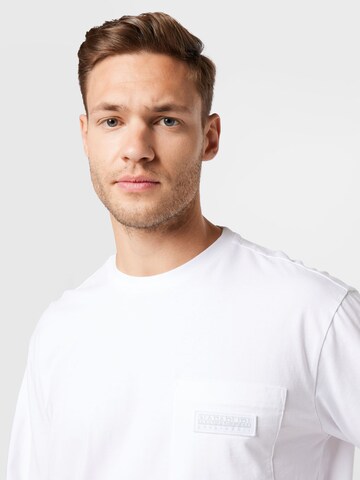 NAPAPIJRI - Camiseta en blanco