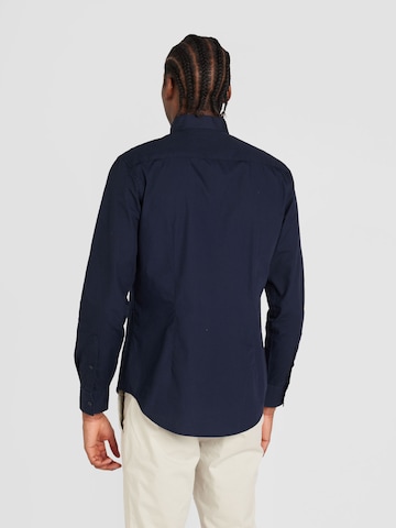 mėlyna ESPRIT Priglundantis modelis Marškiniai