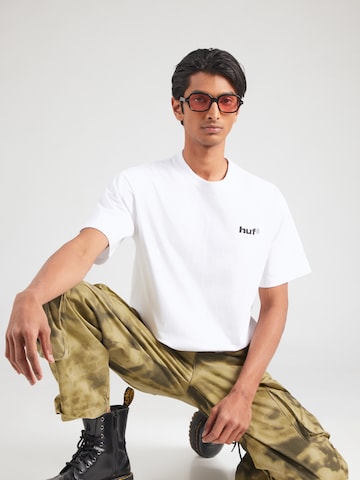 HUF Μπλουζάκι 'Gimme The Loot' σε λευκό