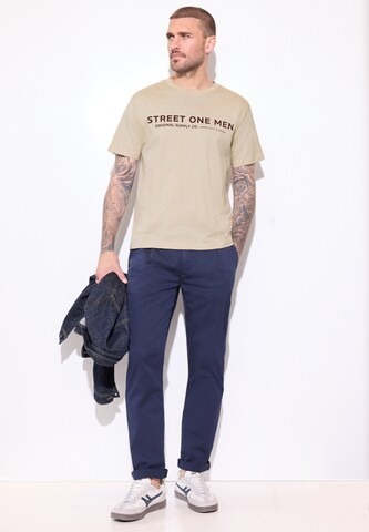 Street One MEN Shirt in Beige