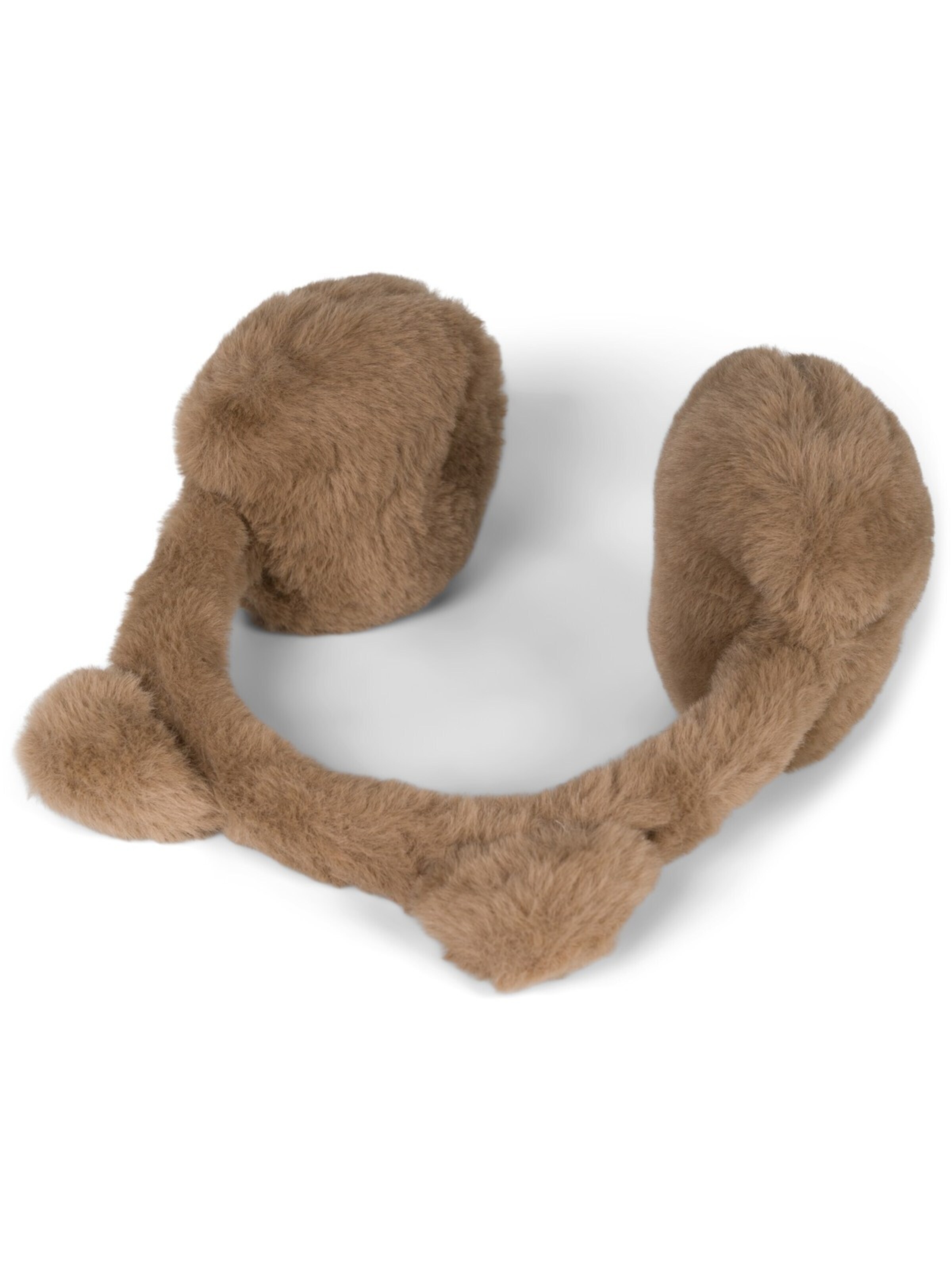 styleBREAKER Headband 'Plüsch Ohrenschützer mit Öhrchen' in Grey