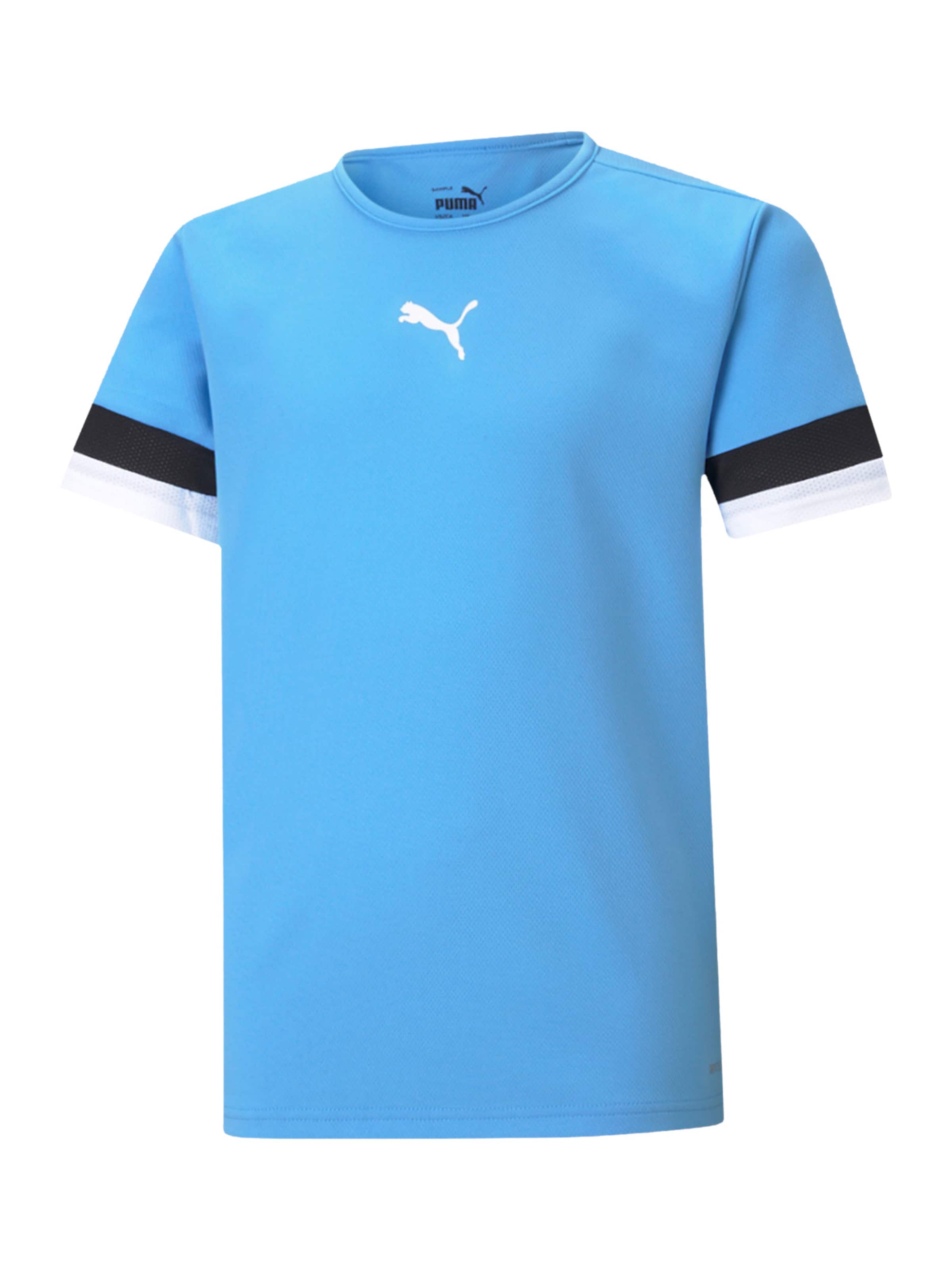 PUMA Performance Shirt 'TeamRise' in Blue: front