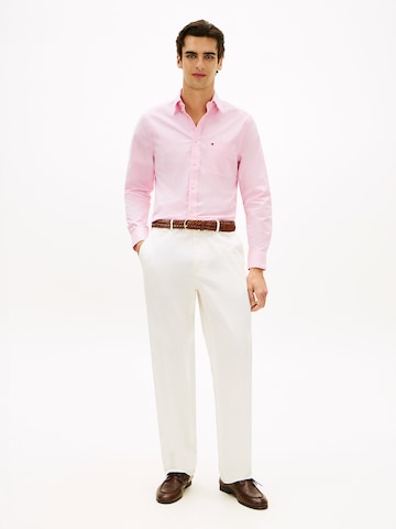 TOMMY HILFIGER Regular fit Button Up Shirt in Pink