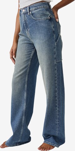 Free People Loosefit Jeans 'TINSLEY' in Blauw