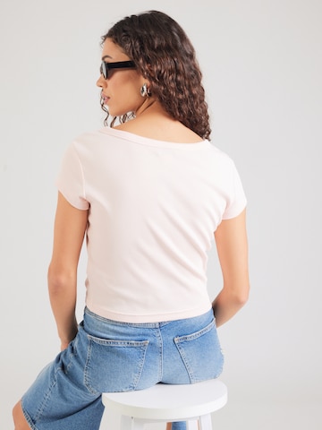 T-shirt Calvin Klein Jeans en rose