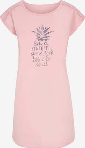 Chemise de nuit 'Pineapple' VIVANCE en rose : devant