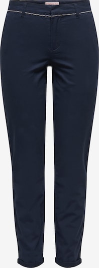 „Chino“ stiliaus kelnės 'ONLBIANA' iš ONLY, spalva – nakties mėlyna / balta, Prekių apžvalga