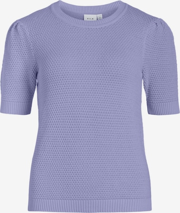 VILA Sweater 'DALO' in Purple: front