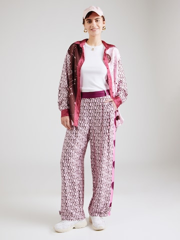 Loosefit Pantalon 'Love' miss goodlife en rose