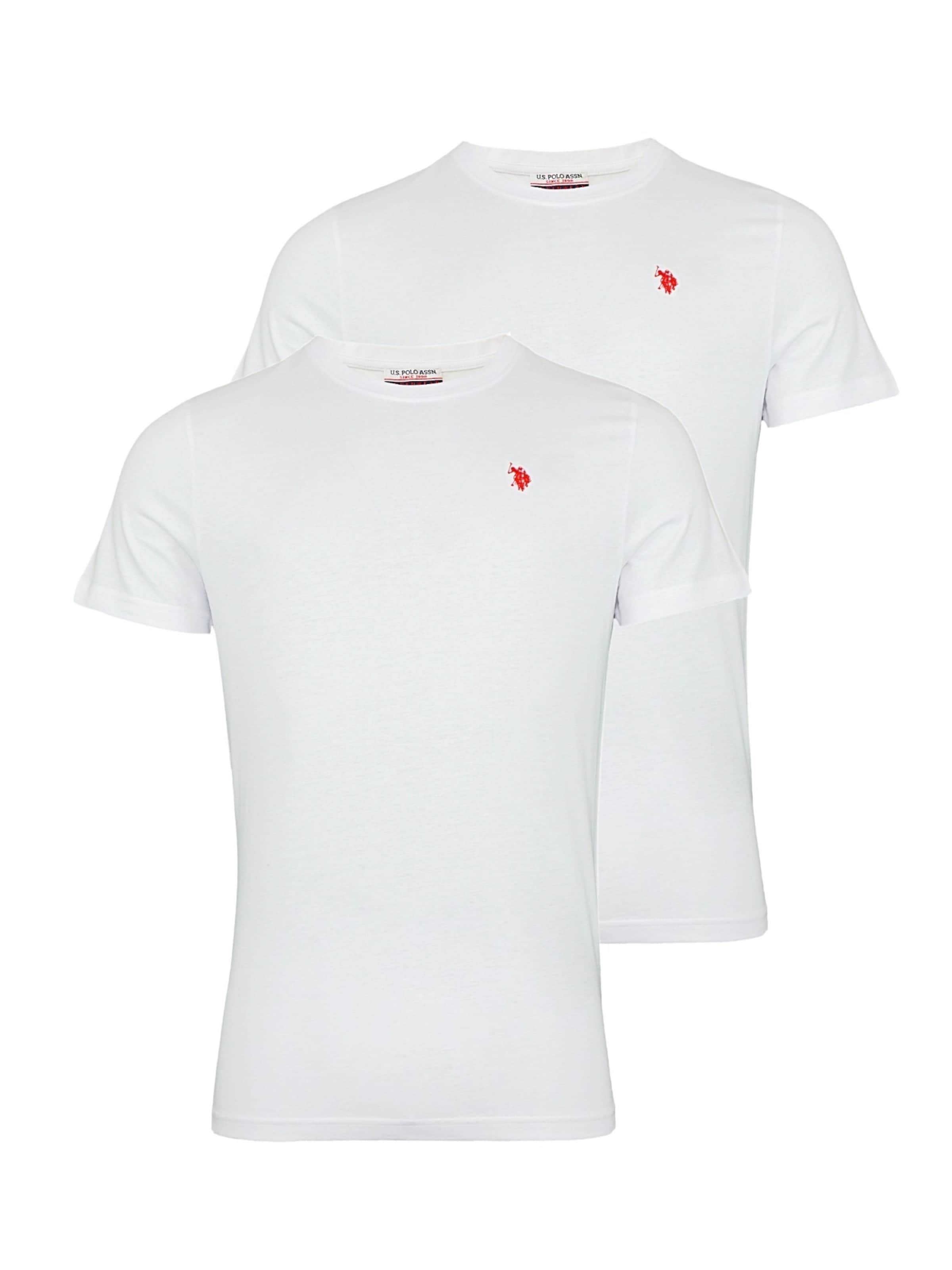 U.S. POLO ASSN. Shirt in Wit: voorkant