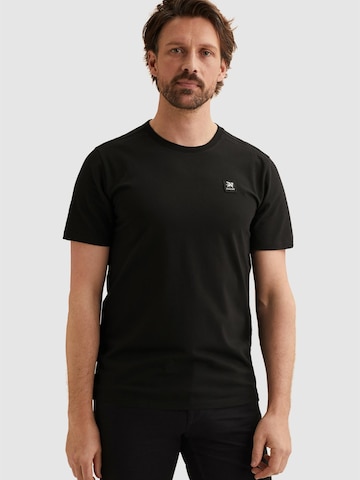 VANGUARD - Camiseta 'T-shirt with badge' en negro: frente