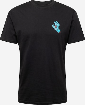 Maglietta di Santa Cruz in nero: frontale