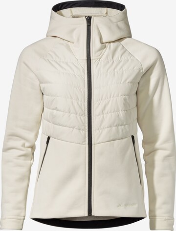 VAUDE Functionele jas 'Comyou' in Beige: voorkant