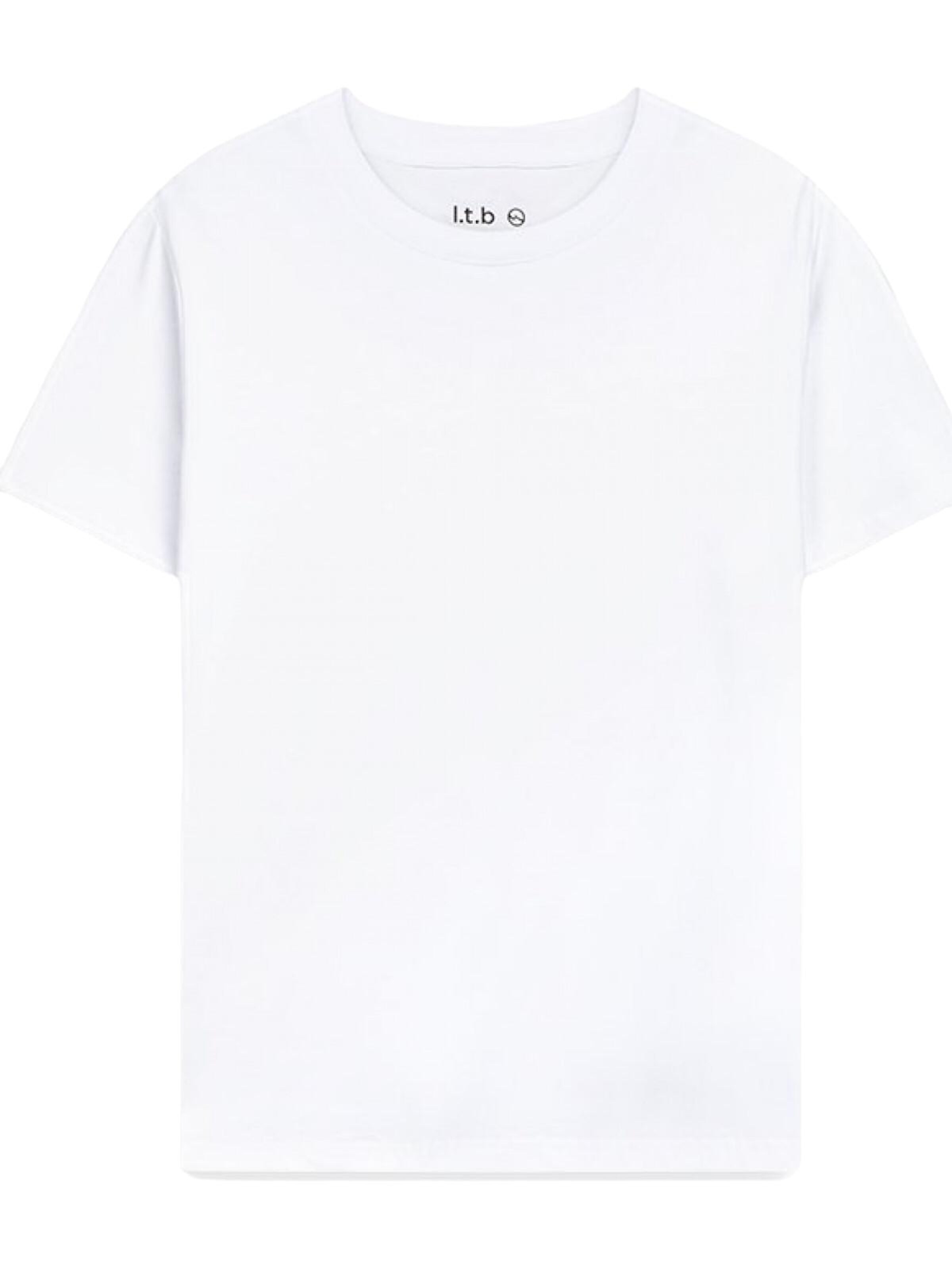 LTB Jeans Shirt 'LTB Jeans Damen Basic T-Shirt'‌‌‌‌‌ in Weiß