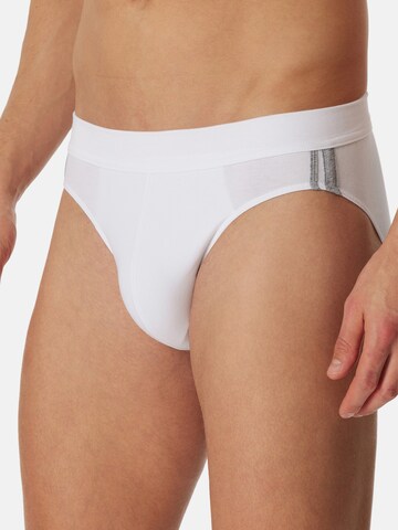 SCHIESSER Slip '95/5 Stretch - Organic Cotton' in Weiß