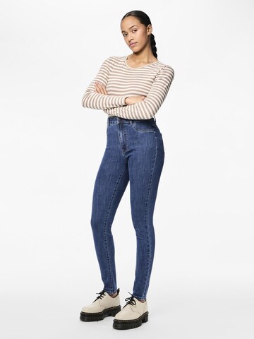 PIECES Skinny Jeansy 'Dea' w kolorze niebieski