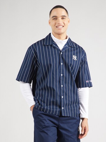 Champion Authentic Athletic Apparel - Ajuste confortable Camisa en azul: frente