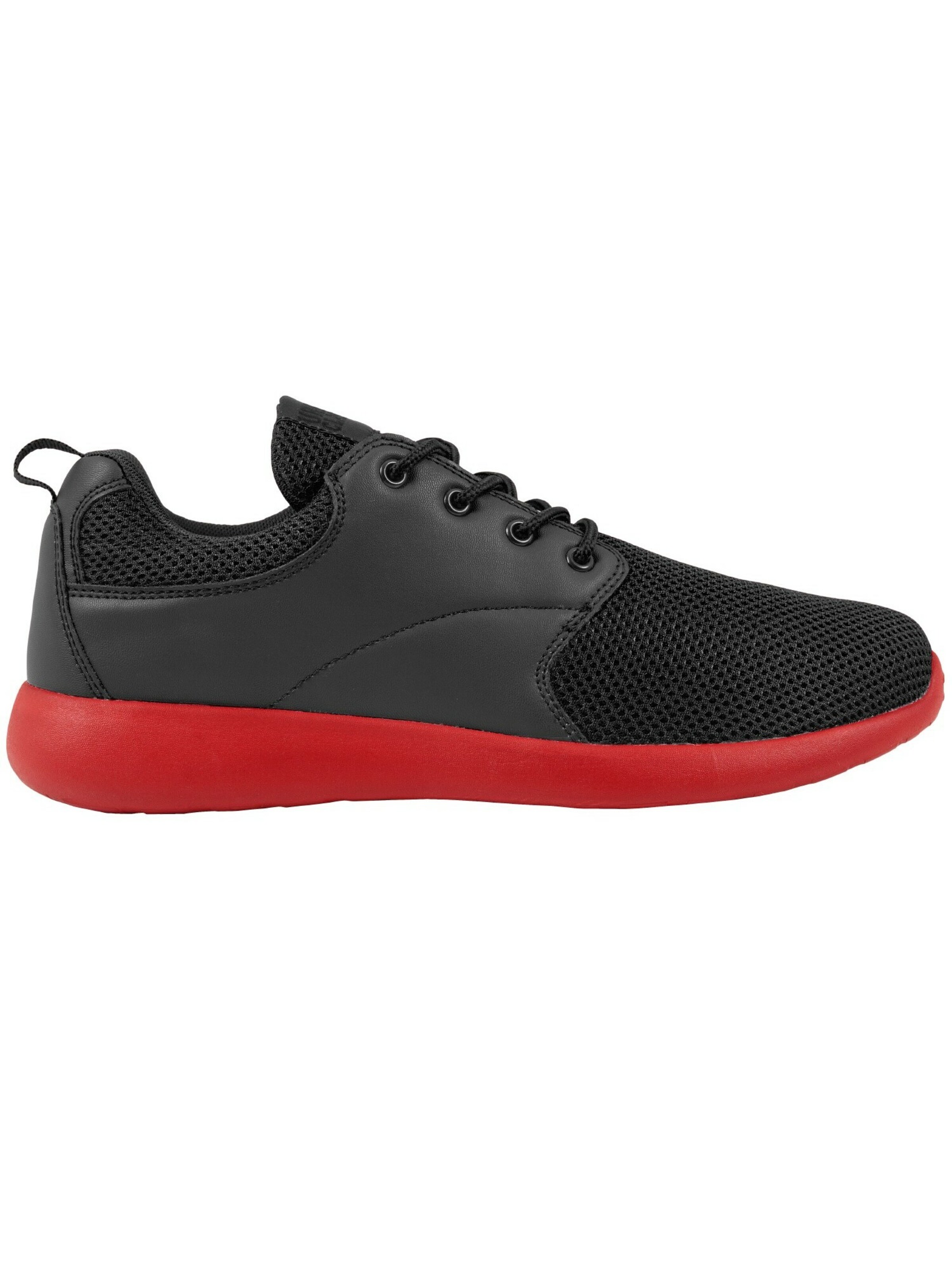 Urban Classics Sneaker 'Light Runner' in Schwarz