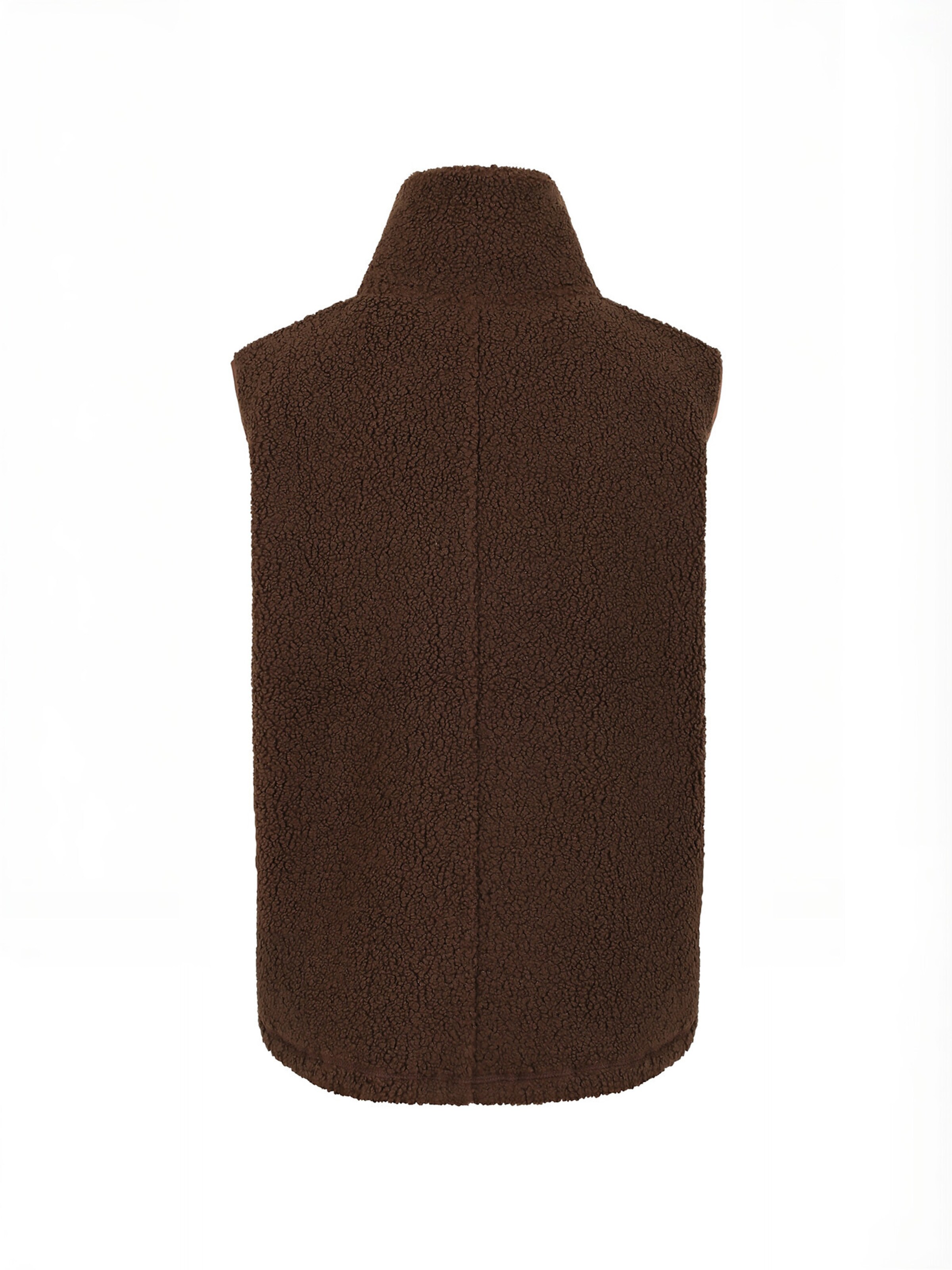 Coster Copenhagen Vest ' Jamie ' in Braun: Rückseite