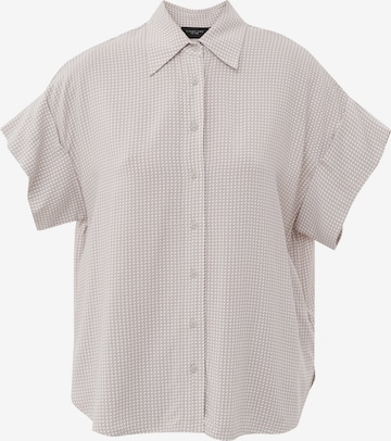 Finn Flare Blouse 'Oversize' in Beige: front