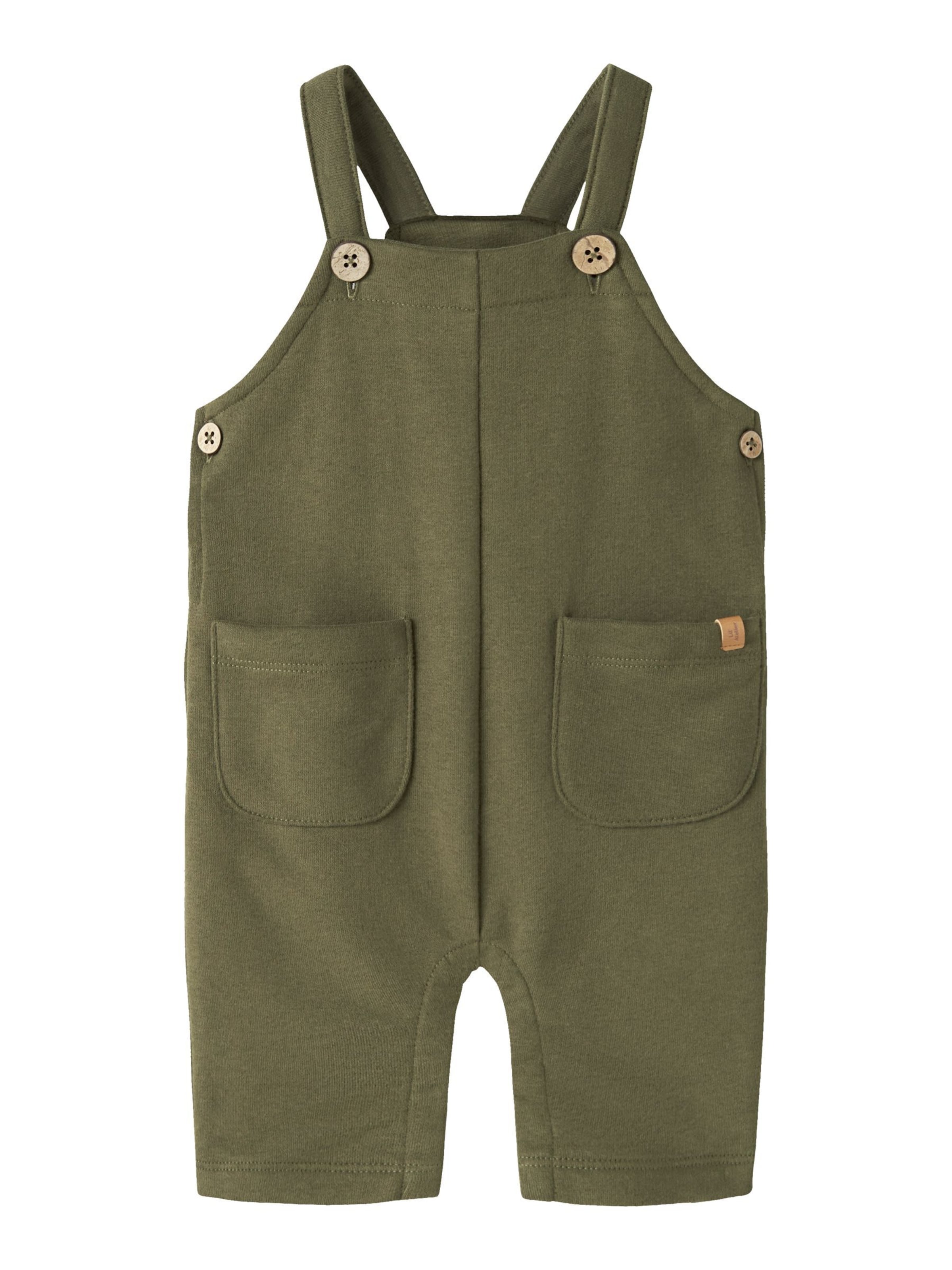 Regular Pantalon Lil'Atelier en vert : devant