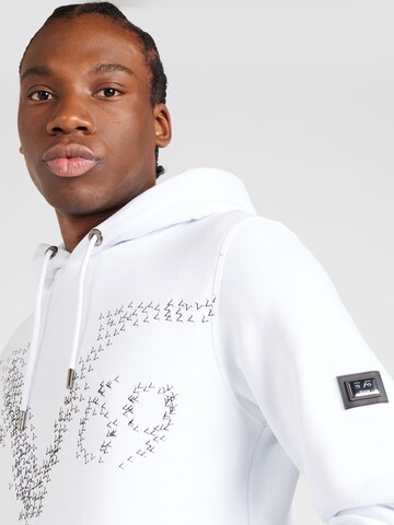 19V69 ITALIA - Sudadera 'CARTER' en blanco