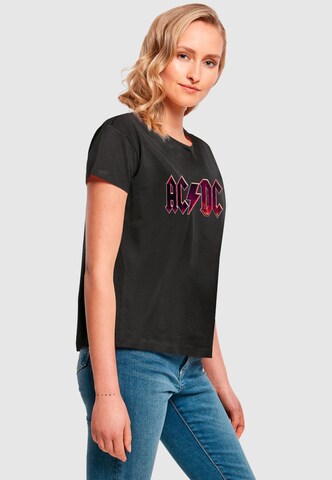 Merchcode T-shirt ' ACDC - Distressed' i svart