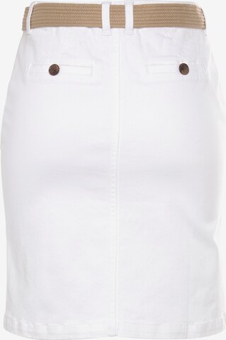 DELMAO Skirt in White