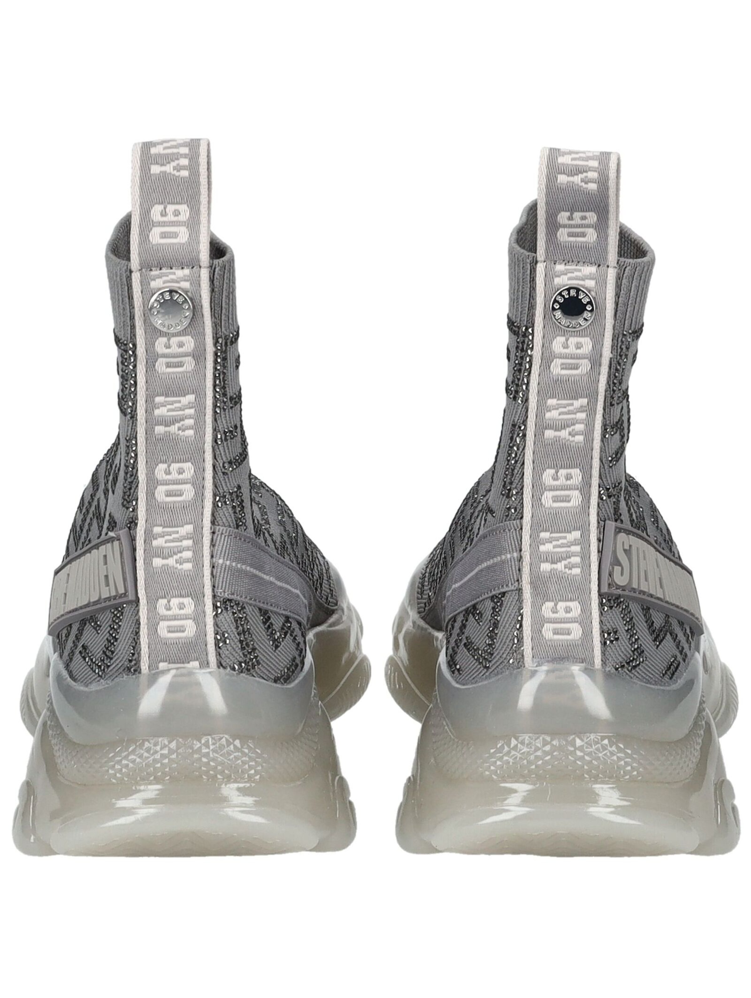 STEVE MADDEN High-top trainers in Silver