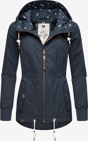 Ragwear Outdoor Jacket 'Danka' in Blue: front