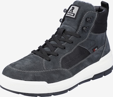 Rieker EVOLUTION - Botas con cordones en gris: frente