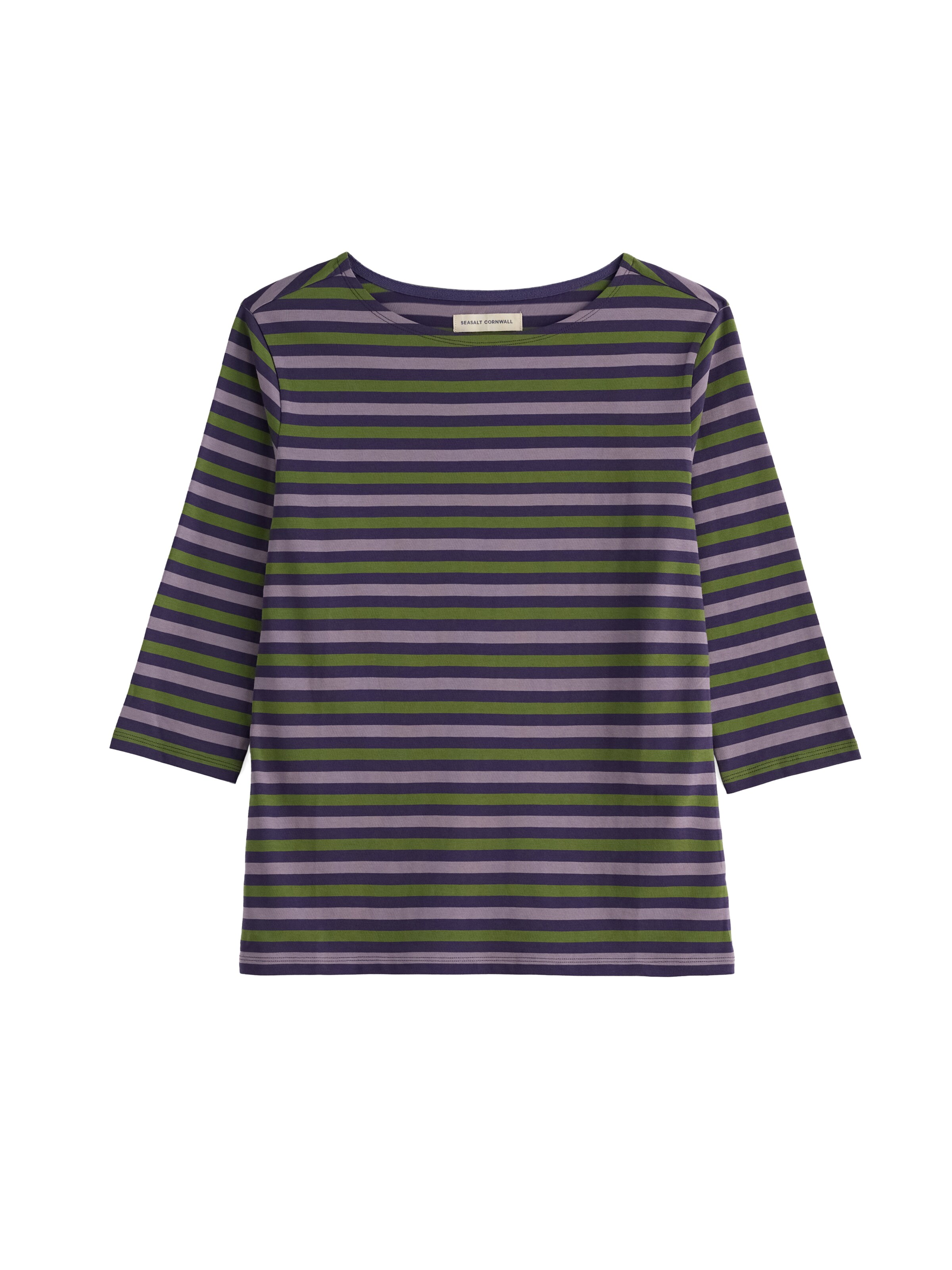 Maglietta 'Sailor' di Seasalt Cornwall in lilla: frontale