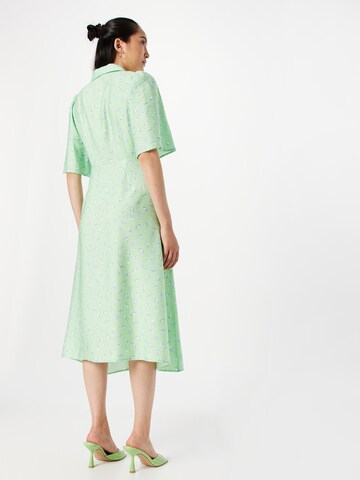 Y.A.S Skjortklänning 'MYNTE' i grön