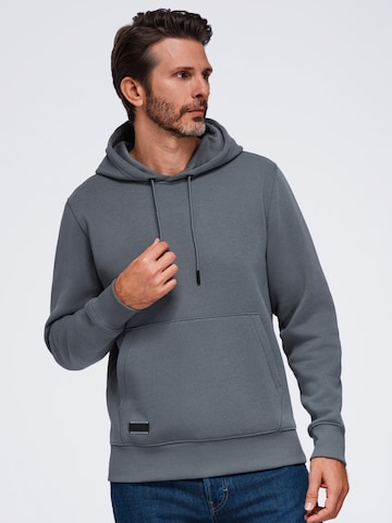 Sweat-shirt Ombre en gris
