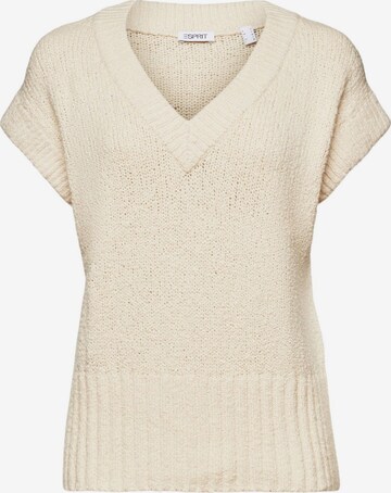 ESPRIT Sweater in Beige: front