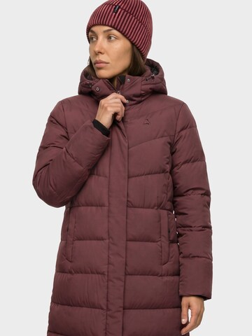 Manteau outdoor Schöffel en violet : devant