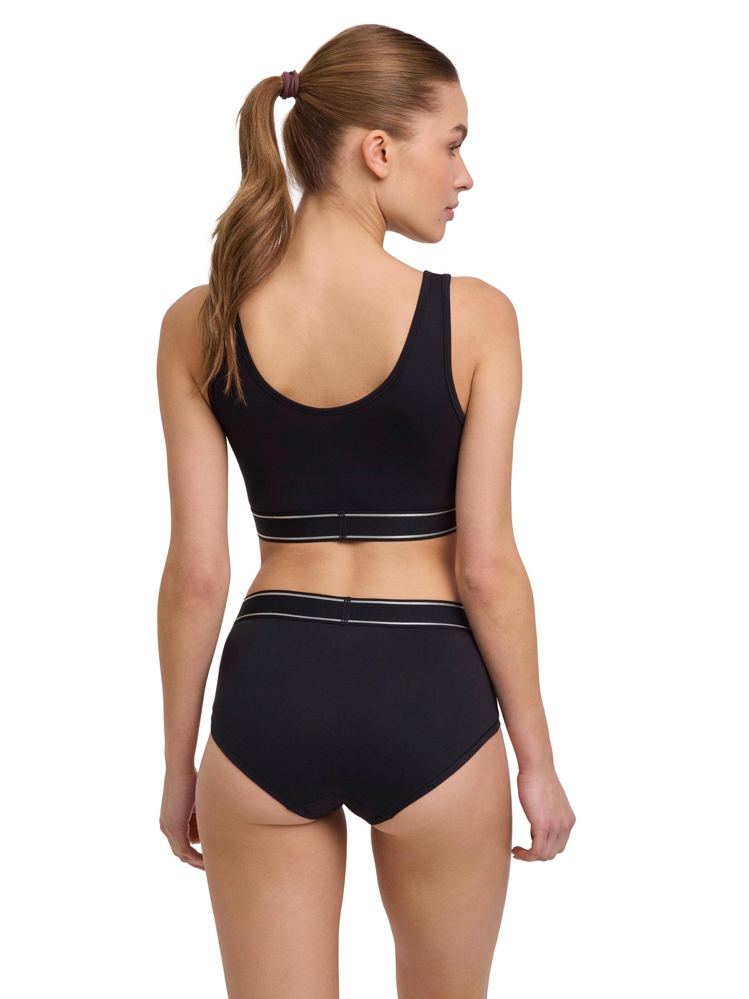 FALKE Bustier BH 'Anniversary 2-Pack'‌‌‌‌‌‌‌ in Schwarz
