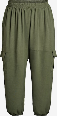 žalia Zizzi Siaurėjantis Laisvo stiliaus kelnės 'Efikka': priekis