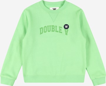 WOOD WOOD Sweatshirt 'Rod' in Green: front