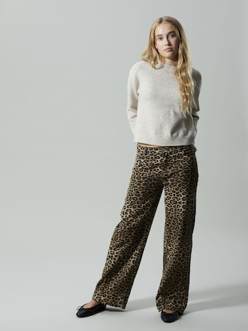 Wide Leg Pantalon NAME IT en marron